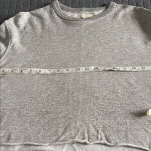 THE GREAT. Women's Crewneck Sweater in light Grey with matching Pant